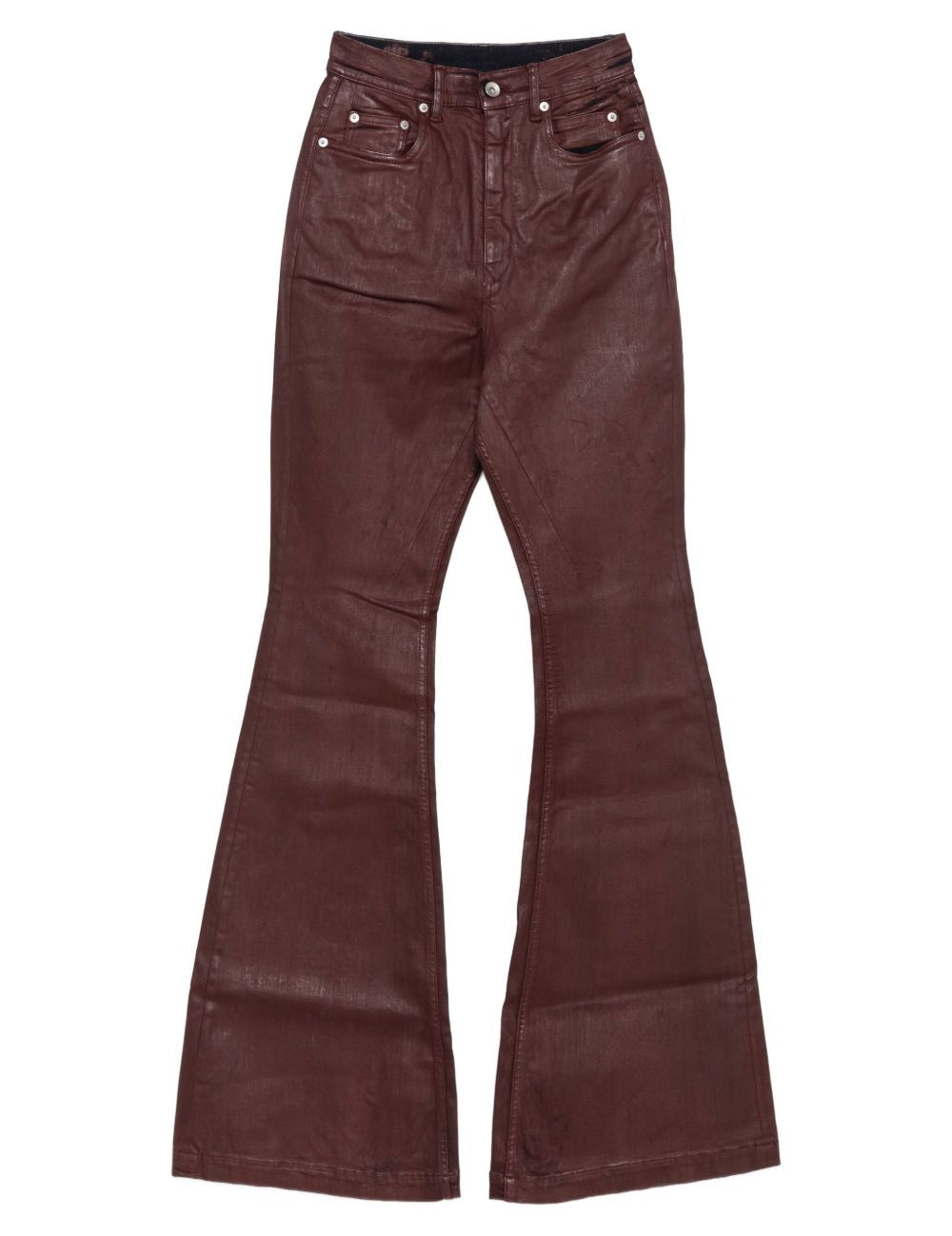 Jeans Bolan cerati in marrone Rick owens drkshdw - donna 