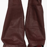 Jeans Bolan cerati in marrone Rick owens drkshdw - donna 