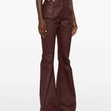 Jeans Bolan cerati in marrone Rick owens drkshdw - donna 