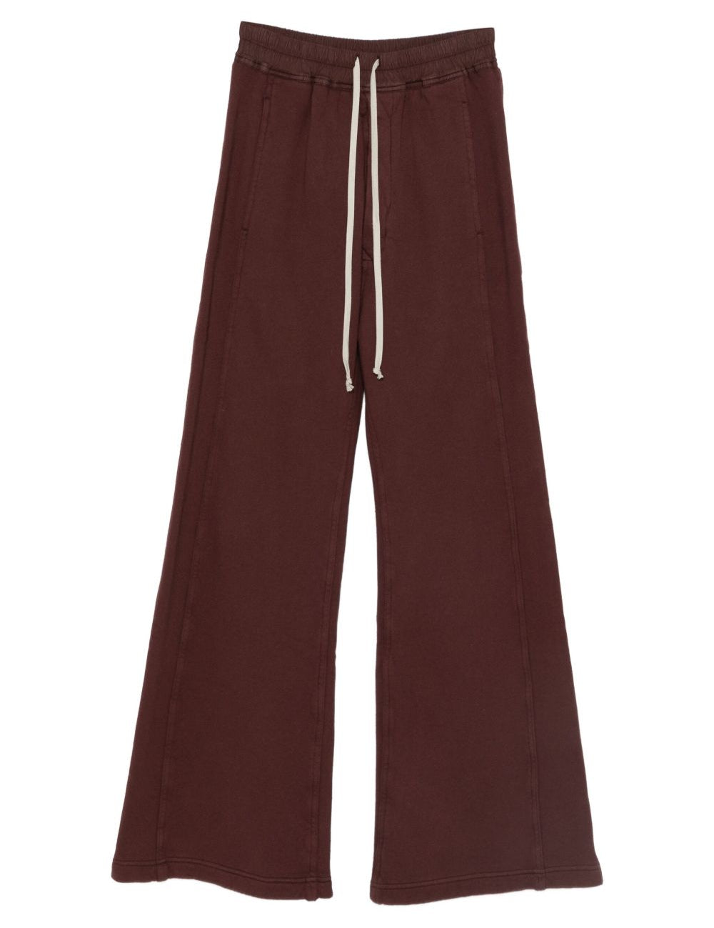 Pantaloni con bottoni in marrone Rick Owens DRKSHDW - donna 