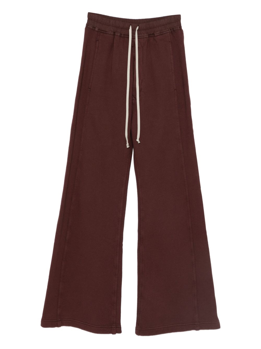 Pantaloni con bottoni in marrone Rick Owens DRKSHDW - donna 