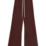 Pantaloni con bottoni in marrone Rick Owens DRKSHDW - donna 