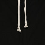 Gonna lunga con coulisse e spacco laterale in nero Rick owens drkshdw - donna 