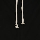 Gonna lunga con coulisse e spacco laterale in nero Rick owens drkshdw - donna 