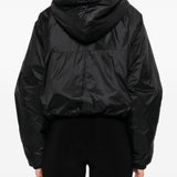 Giacca con cappuccio in nero Rick owens drkshdw - donna 