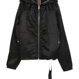 Giacca con cappuccio in nero Rick owens drkshdw - donna 
