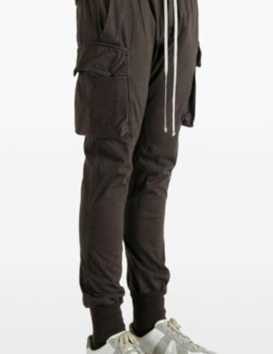 Cargo mastodon con coulisse in grigio Rick Owens DRKSHDW -  uomo 