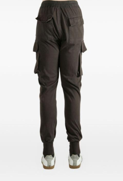 Cargo mastodon con coulisse in grigio Rick Owens DRKSHDW -  uomo 