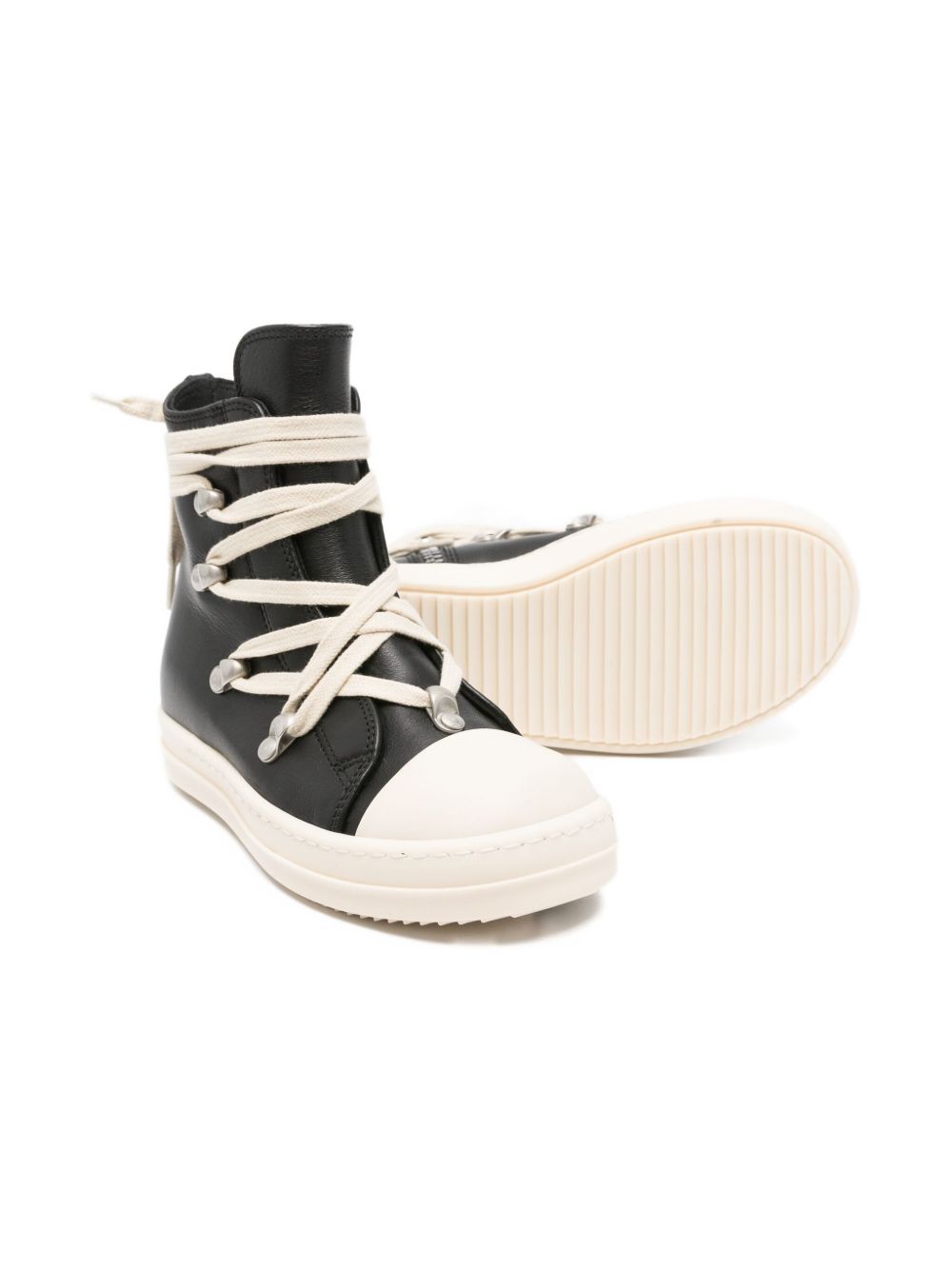 Sneakers hexalace in nero 