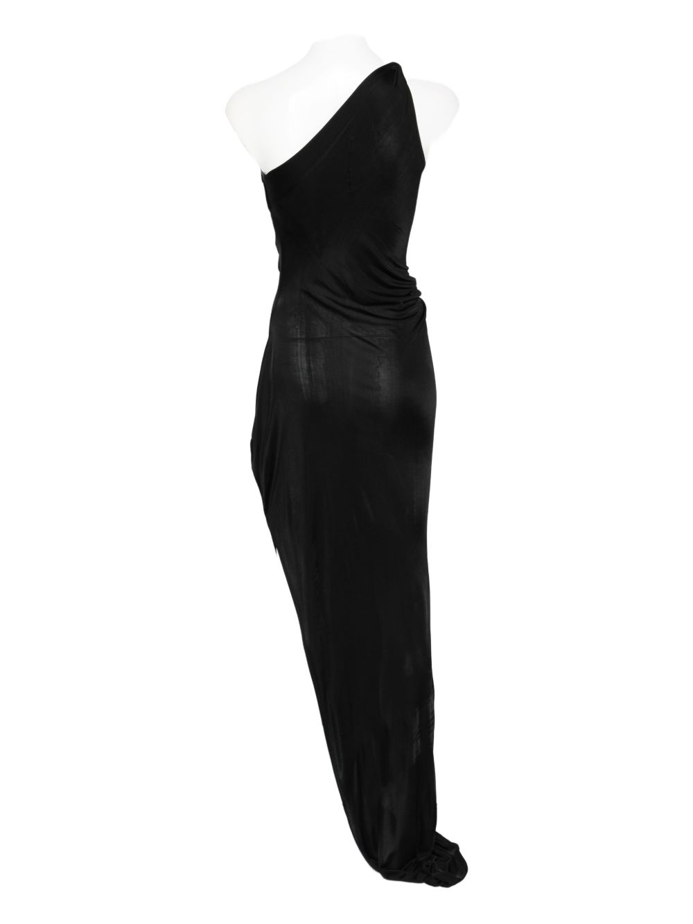 Abito con spacco hydra aaliyah n nero Rick owens lilies - donna 