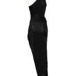 Abito con spacco hydra aaliyah n nero Rick owens lilies - donna 