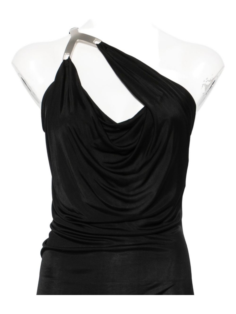 Abito con spacco hydra aaliyah n nero Rick owens lilies - donna 