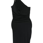 Abito mini hydra aaliyah in nero Rick owens lilies - donna 