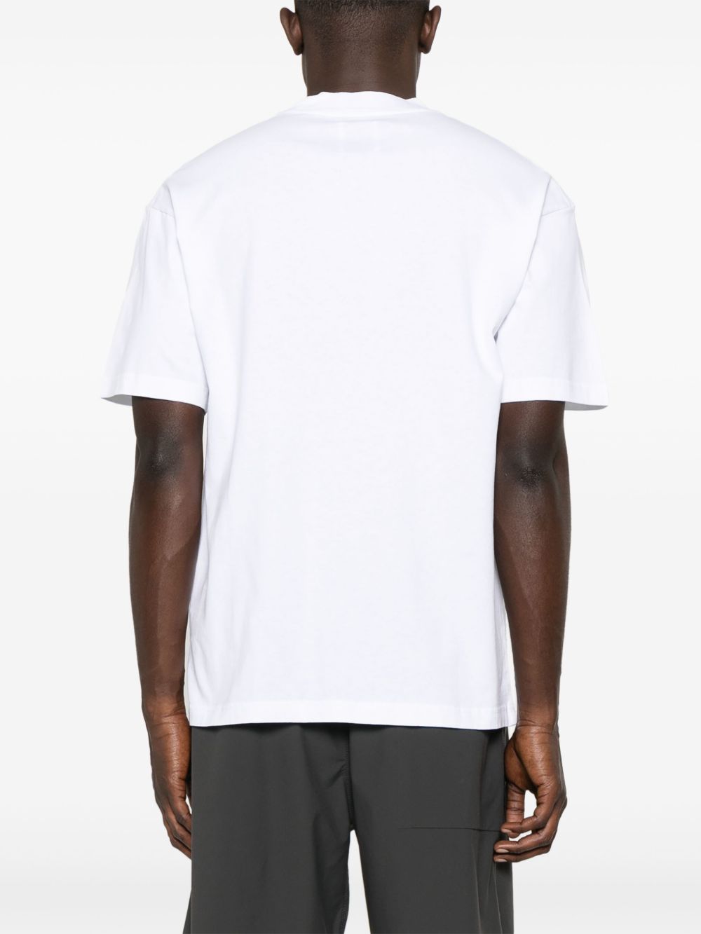 T-shirt con logo in bianco Roa - uomo 