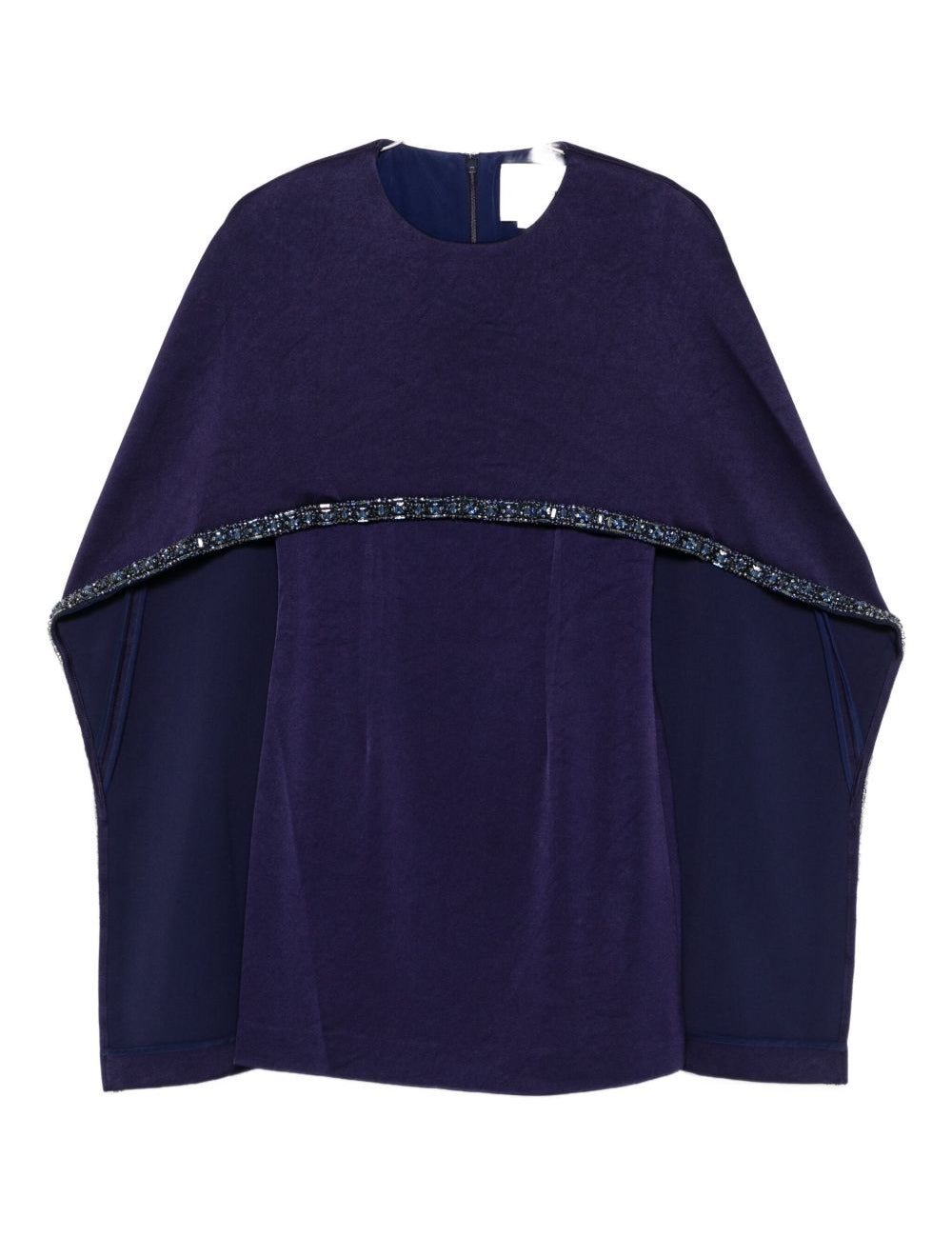 Abito con mantella in blu Roland Mouret - donna 