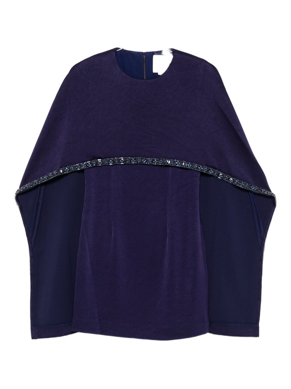 Abito con mantella in blu Roland Mouret - donna 