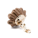 Orecchini con fiori decorati in oro e rame Rosantica - donna 