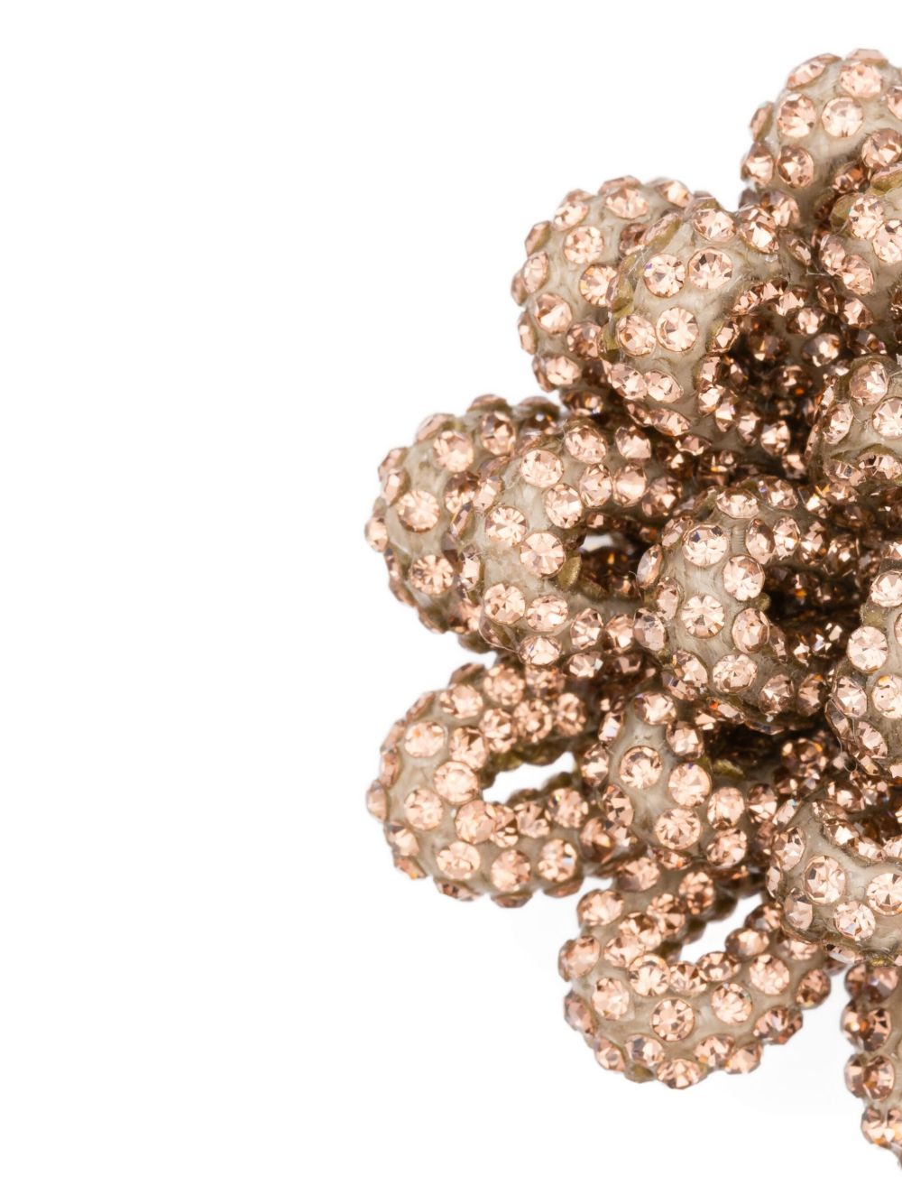 Orecchini con fiori decorati in oro e rame Rosantica - donna 