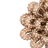 Orecchini con fiori decorati in oro e rame Rosantica - donna 