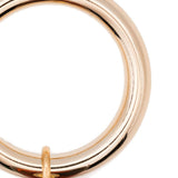 Orecchini a cerchio e sfera in oro e marrone Rosantica - donna 