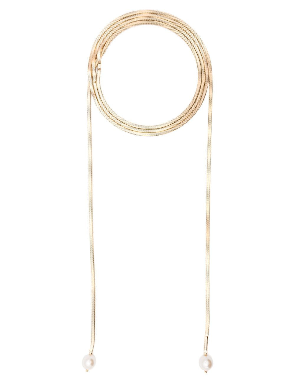 Collana decorata in oro Rosantica - donna 