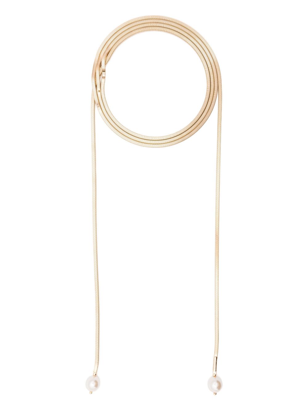 Collana decorata in oro Rosantica - donna 