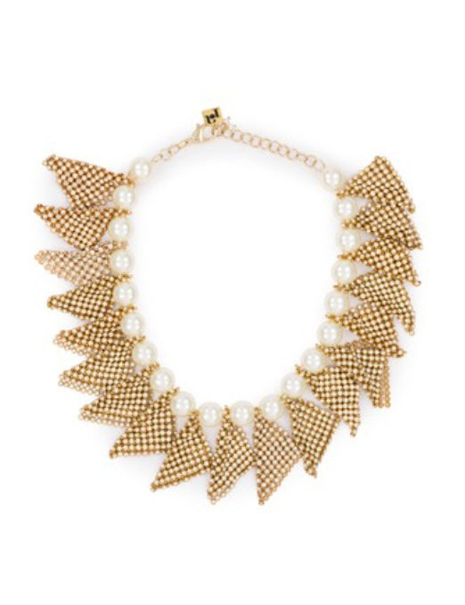 Collana frizz con perline in oro Rosantica - donna 