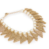 Collana frizz con perline in oro Rosantica - donna 