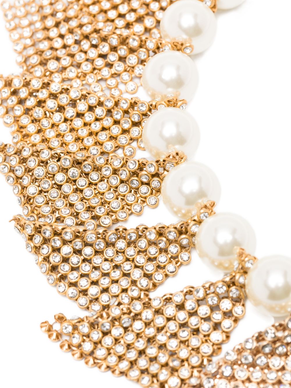Collana frizz con perline in oro Rosantica - donna 