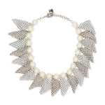 Collana frizz con perline in argento Rosantica - donna 