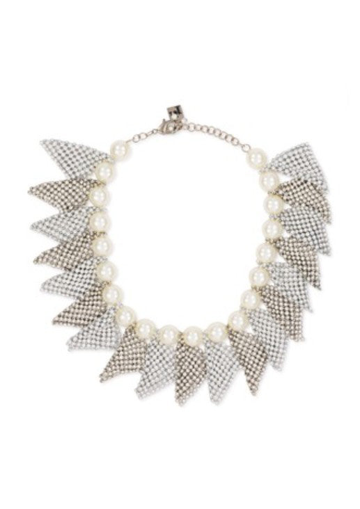Collana frizz con perline in argento Rosantica - donna 