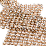 Orecchini in maglia mettalica con perle frizz in oro Rosantica - donna 