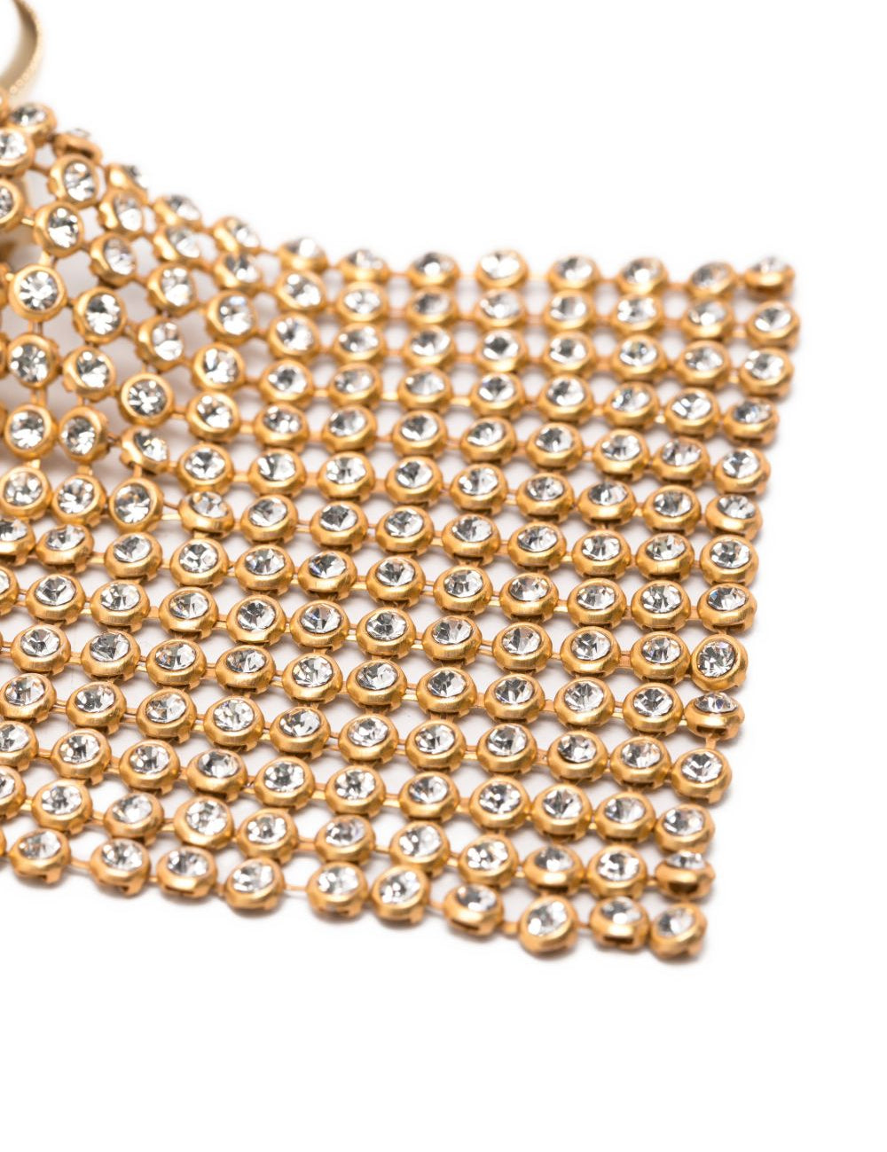 Orecchini in maglia mettalica con perle frizz in oro Rosantica - donna 