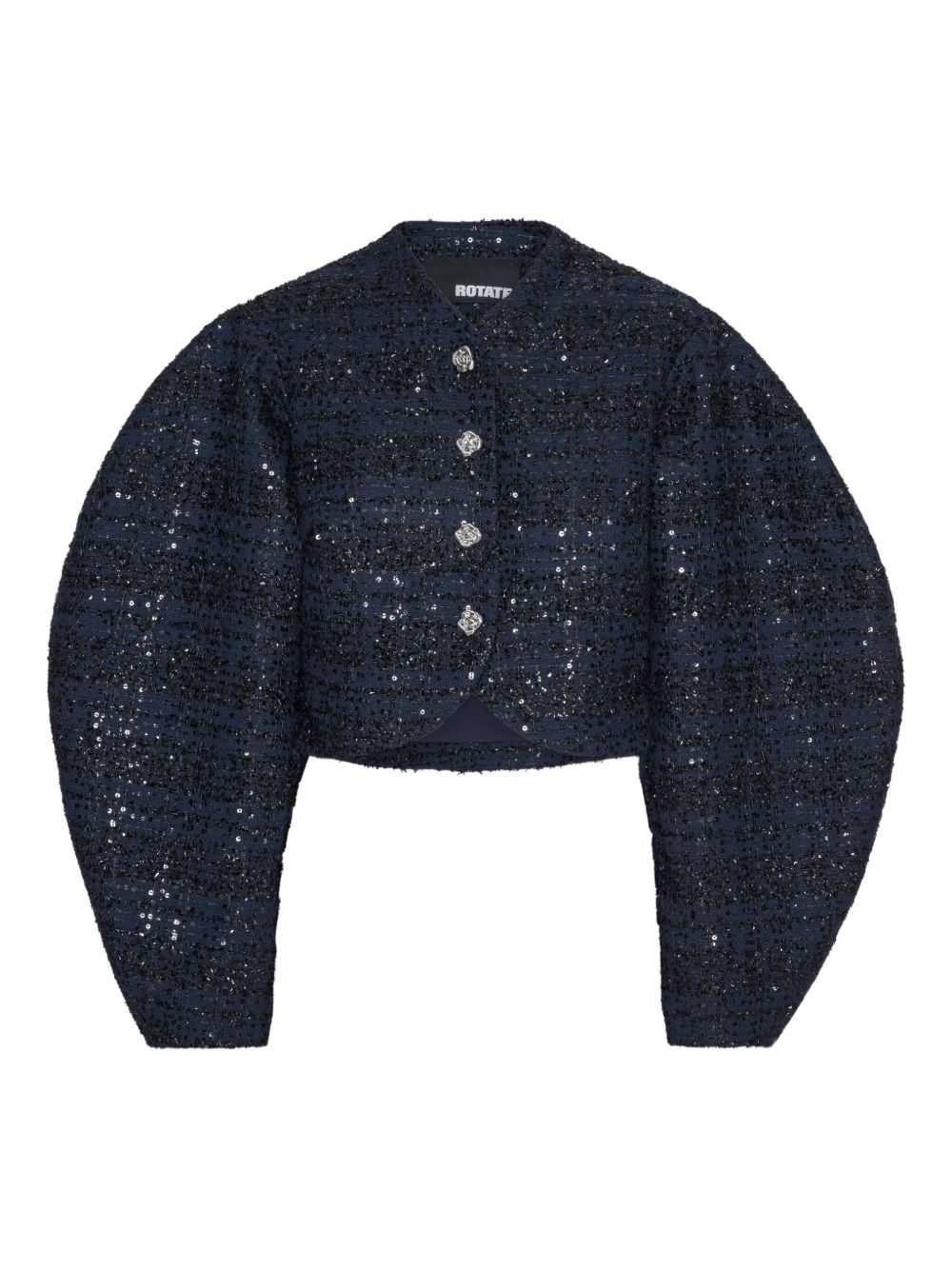 Giacca con paillettes in blu Rotate - donna 