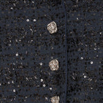 Giacca con paillettes in blu Rotate - donna 