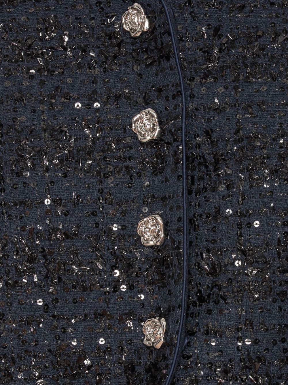 Giacca con paillettes in blu Rotate - donna 