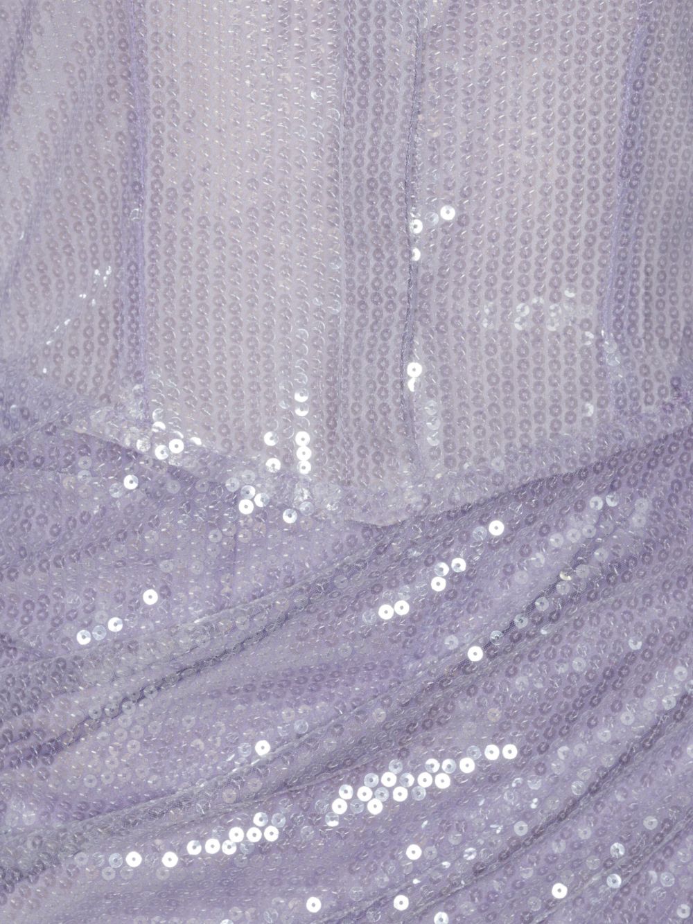 Abito corto con paillettes in viola Rotate - donna 