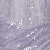 Abito corto con paillettes in viola Rotate - donna 