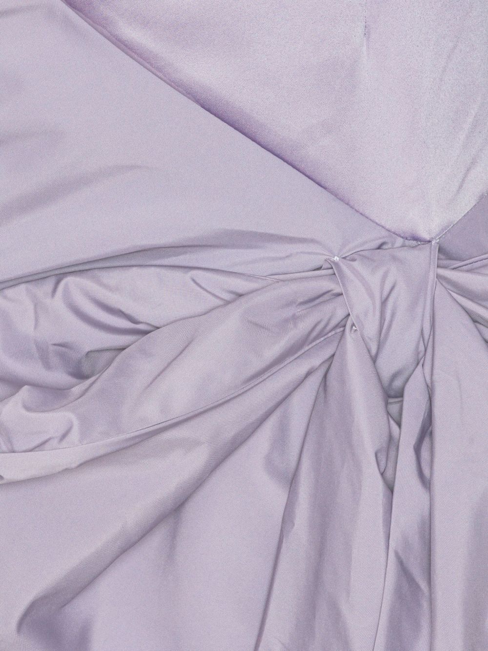 Abito corto con fiocco in viola Rotate - donna 