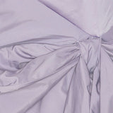 Abito corto con fiocco in viola Rotate - donna 