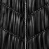 Bomber plissettato in nero Rotate - donna 