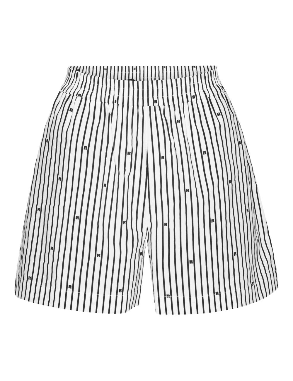 Shorts con logo in bianco Rotate Sunday - donna 