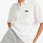 Shorts con logo in bianco Rotate Sunday - donna 