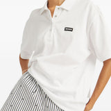 Shorts con logo in bianco Rotate Sunday - donna 