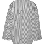 Camicia a righe in bianco ROTATE - donna 
