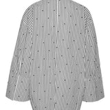 Camicia a righe in bianco ROTATE - donna 
