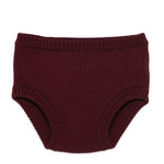 Pantaloncini in maglia in bordeaux Rowen rose - donna 