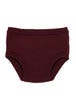 Pantaloncini in maglia in bordeaux Rowen rose - donna