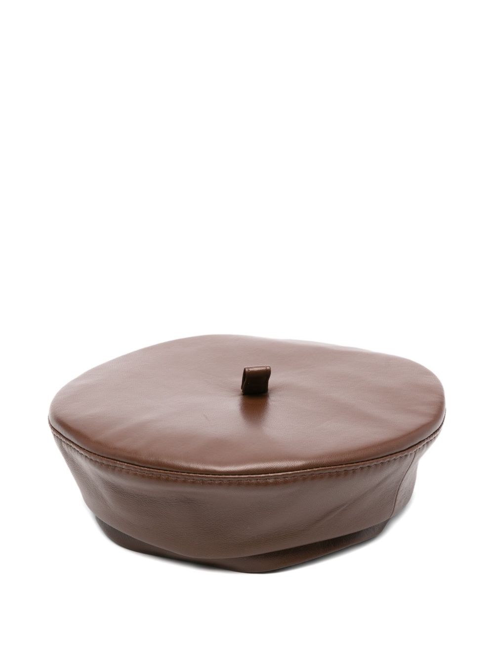 Basco in pelle in marrone Ruslan baginskiy - donna 