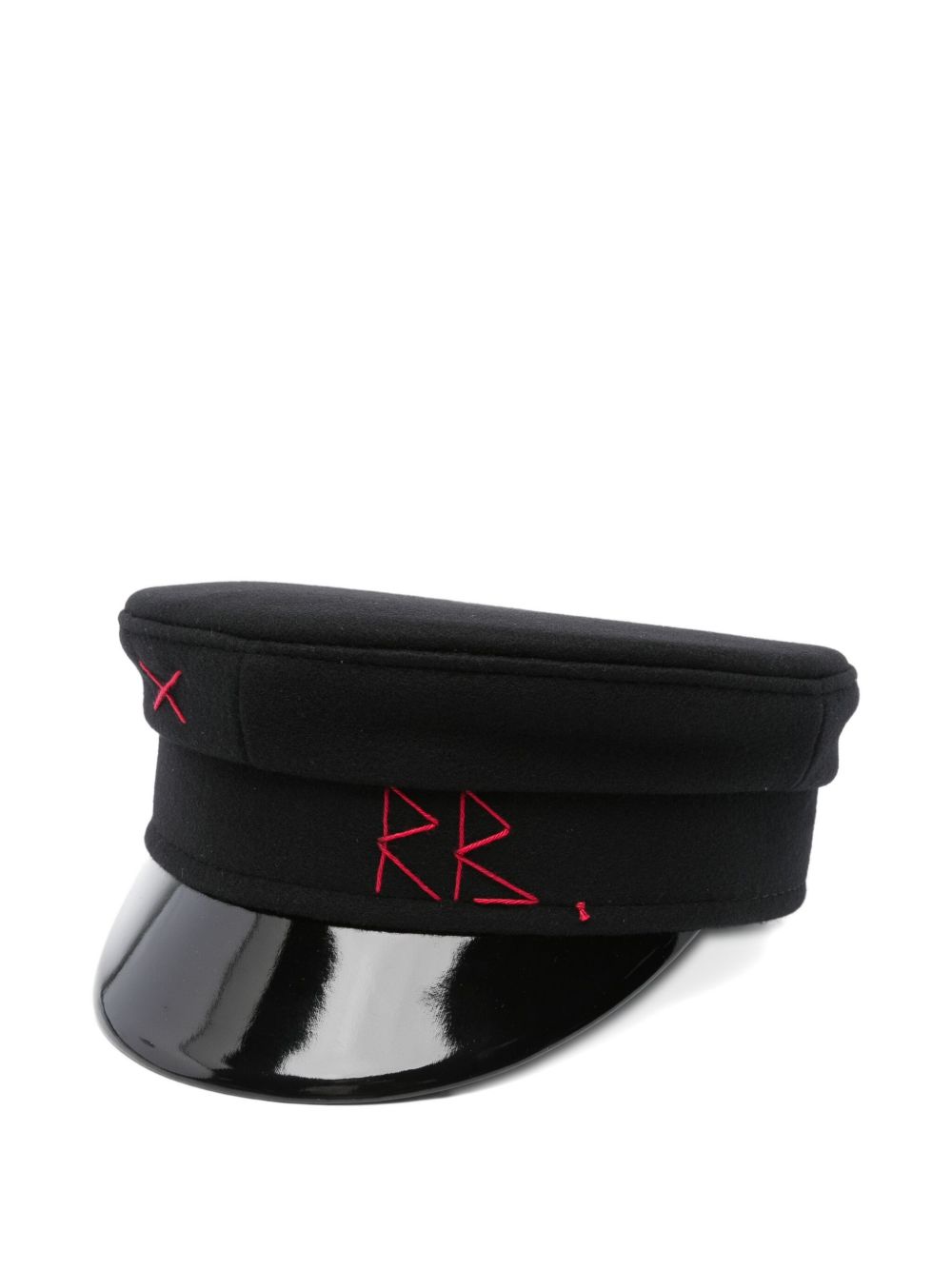 Cappello baker boy in nero Ruslan baginskiy - donna 